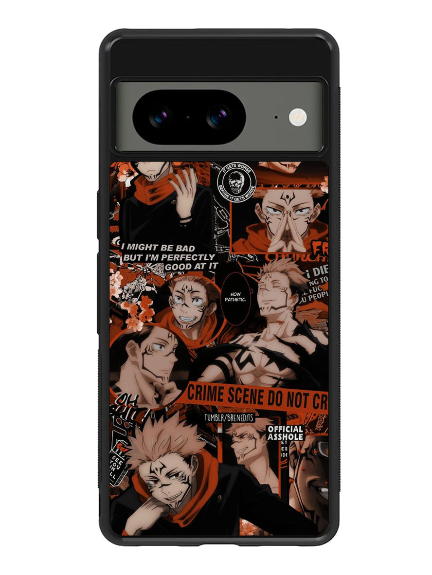 Yuji Itadori Jujutsu Kaisen Google Pixel 8A Case QC9137