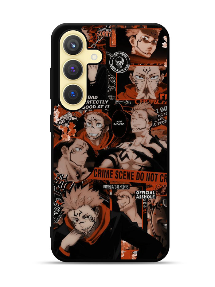 Yuji Itadori Jujutsu Kaisen Samsung Galaxy S25 Plus 5G , Samsung Galaxy S25+ 5G Case OV9137