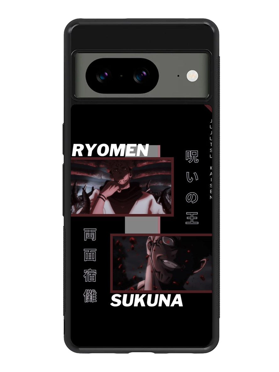 Yuji Itadori Sukuna Google Pixel 8A Case QC9138