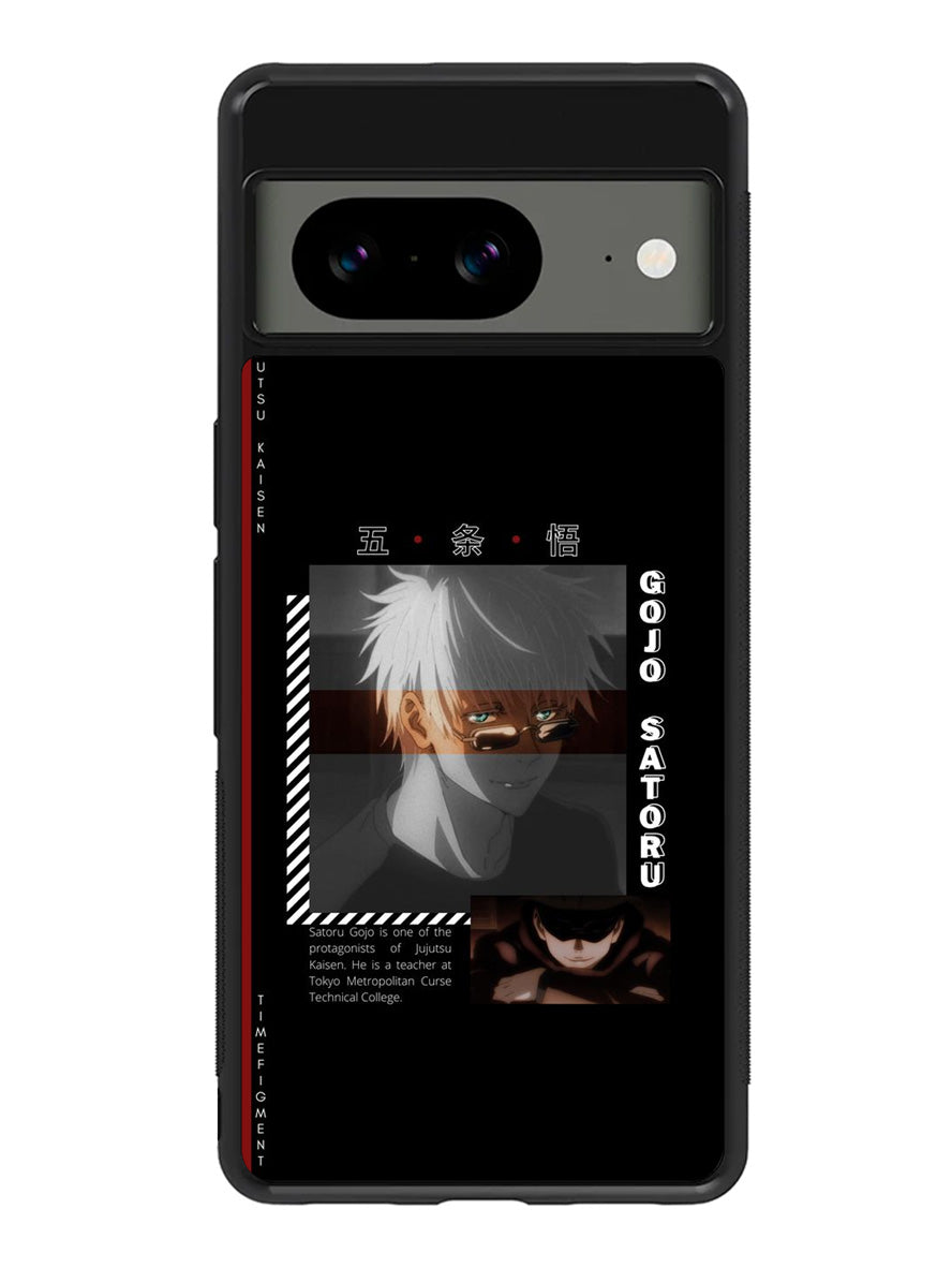 Gojo Satoru Jujutsu Kaisen Google Pixel 8A Case QC9140