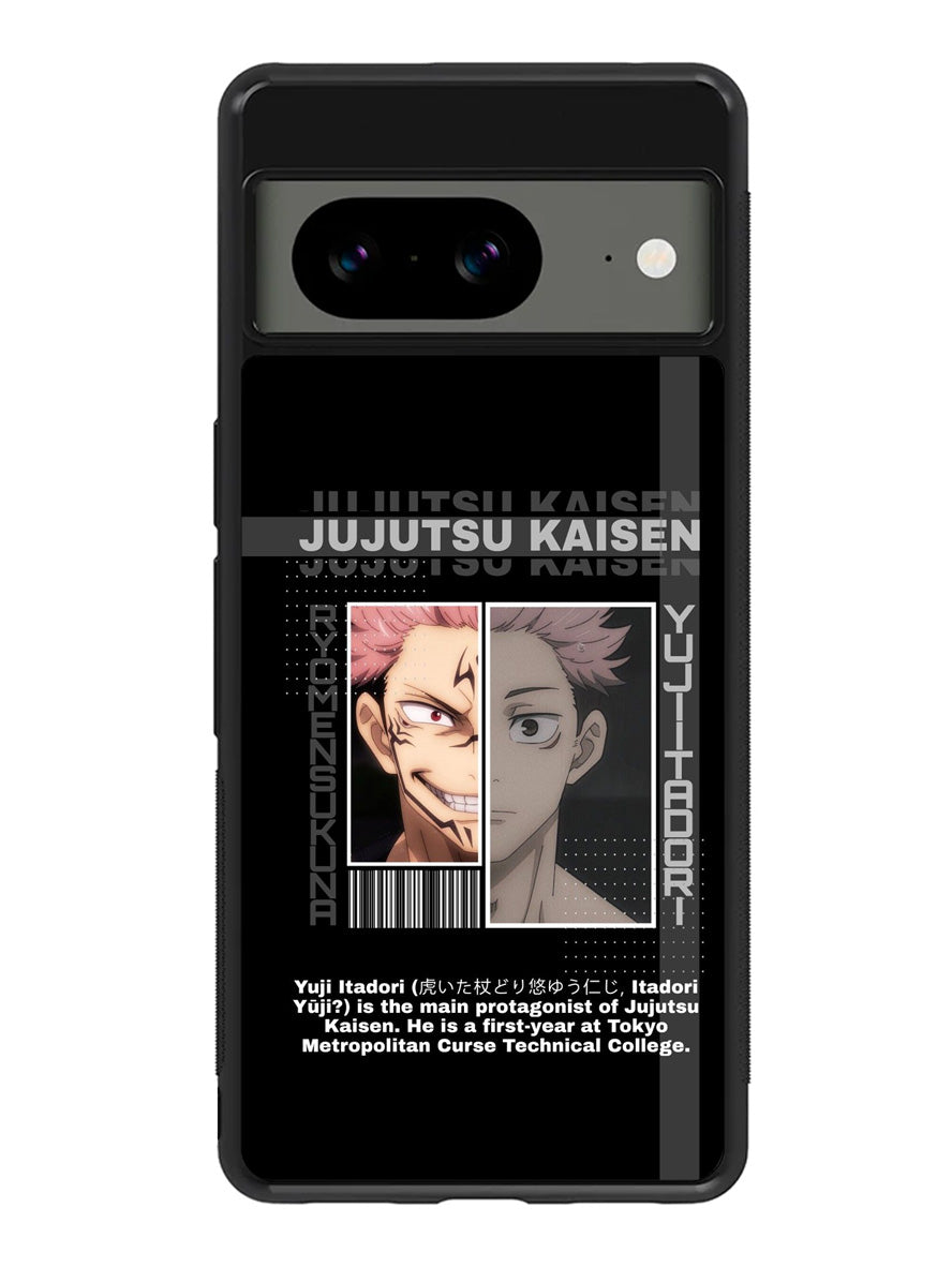 Jujutsu Kaisen Itadori Google Pixel 8A Case QC9141