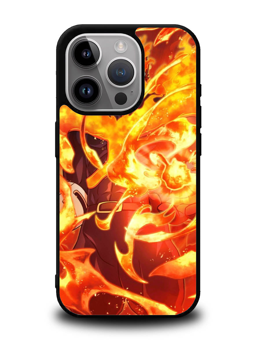 Enji Todoroki BNHA iPhone 16 Pro Case OV9160