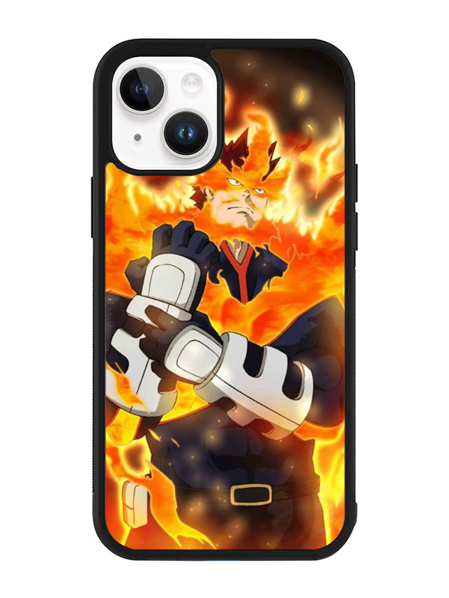 Flame Hero Endeavor iPhone 14 Plus Case QC9161