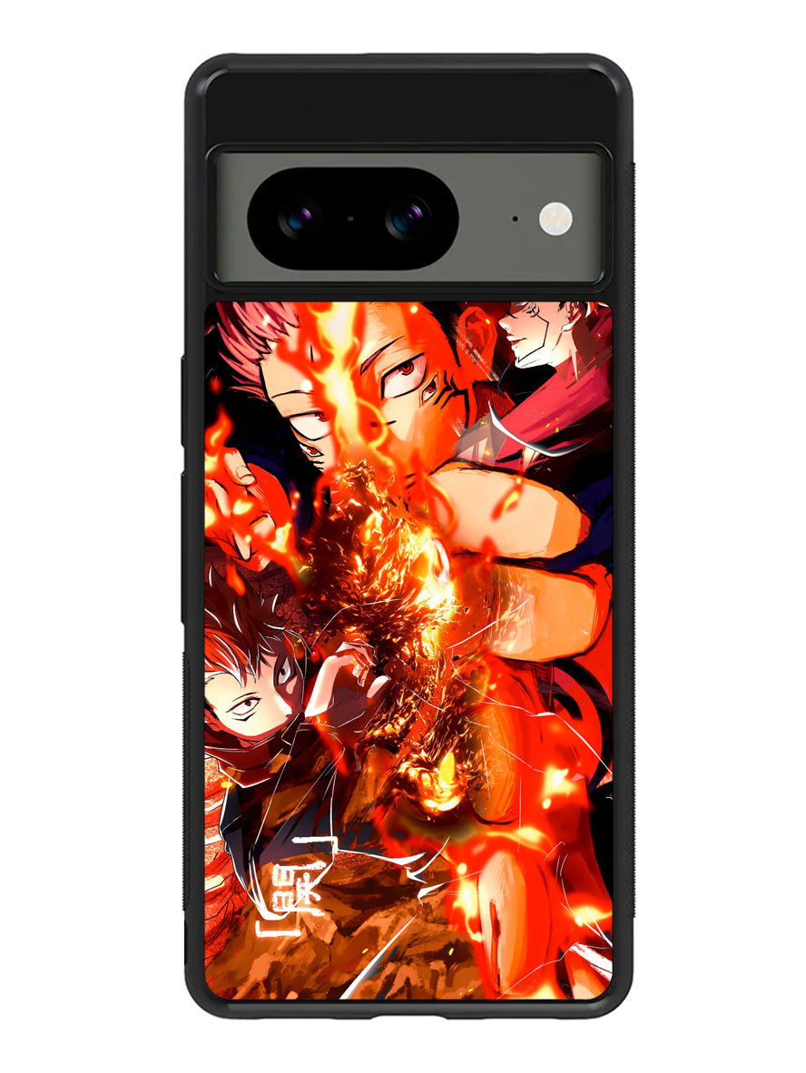 Sukuna Jujutsu Kaisen Google Pixel 8A Case QC9164