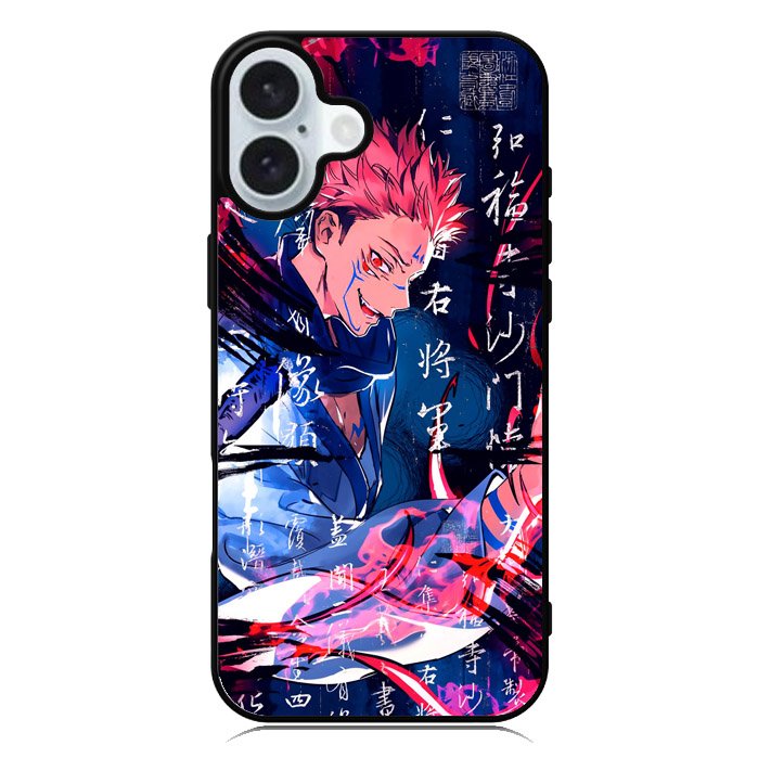 Yuji Itadori Jujutsu Kaisen iPhone 16 Plus Case QC9167