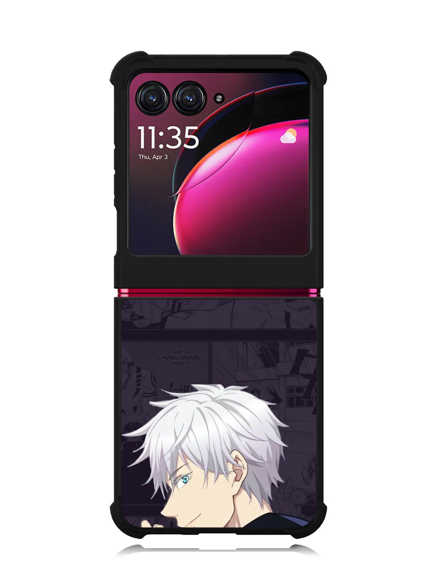 Satoru Gojo Jujutsu Kaisen Motorola Moto Razr Plus 2023 , Moto Razr+ 2023 Case OV9170
