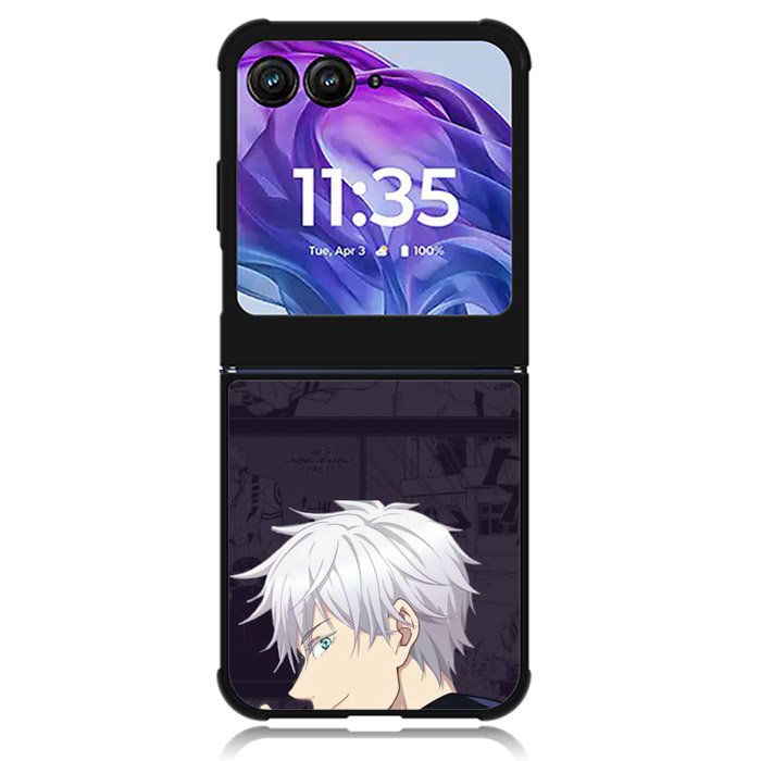 Satoru Gojo Jujutsu Kaisen Motorola Moto Razr Plus 2024 , Moto Razr+ 2024 Case OV9170