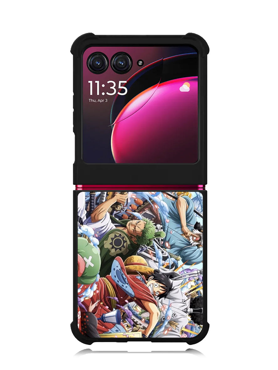 One Piece Team Motorola Moto Razr Plus 2023 , Moto Razr+ 2023 Case