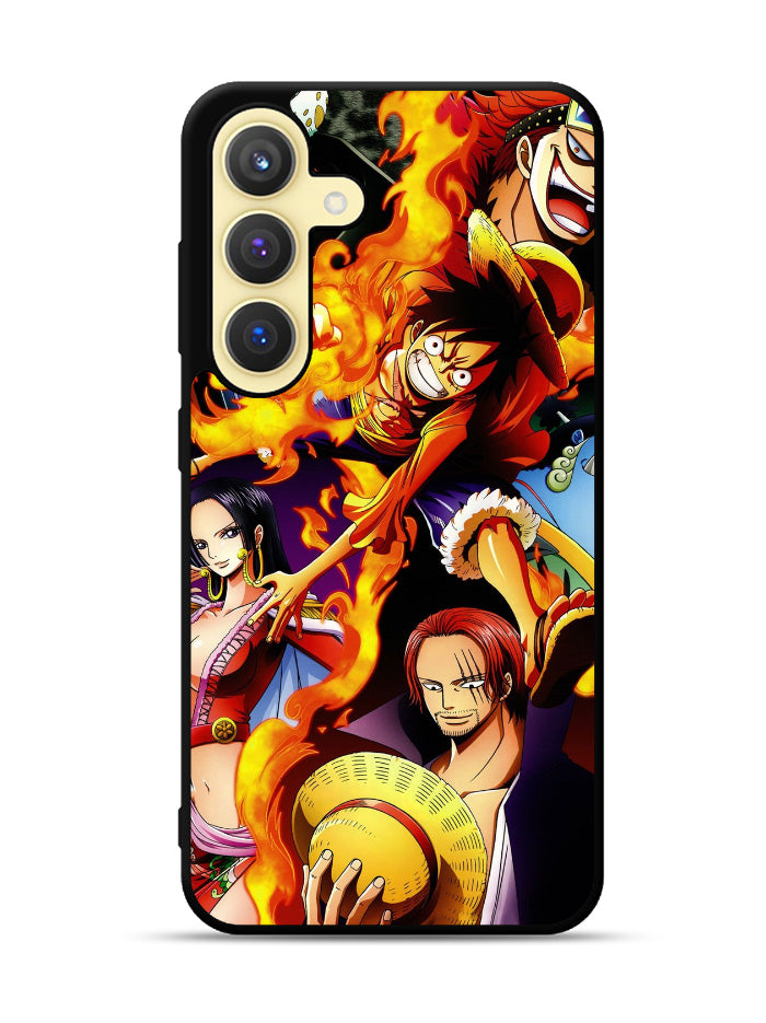 Luffy Shanks One Piece Samsung Galaxy S25 Plus 5G , Samsung Galaxy S25+ 5G Case OV9181
