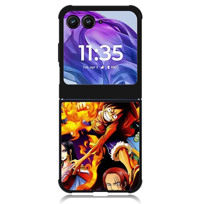Luffy Shanks One Piece Motorola Moto Razr Plus 2024 , Moto Razr+ 2024 Case OV9181
