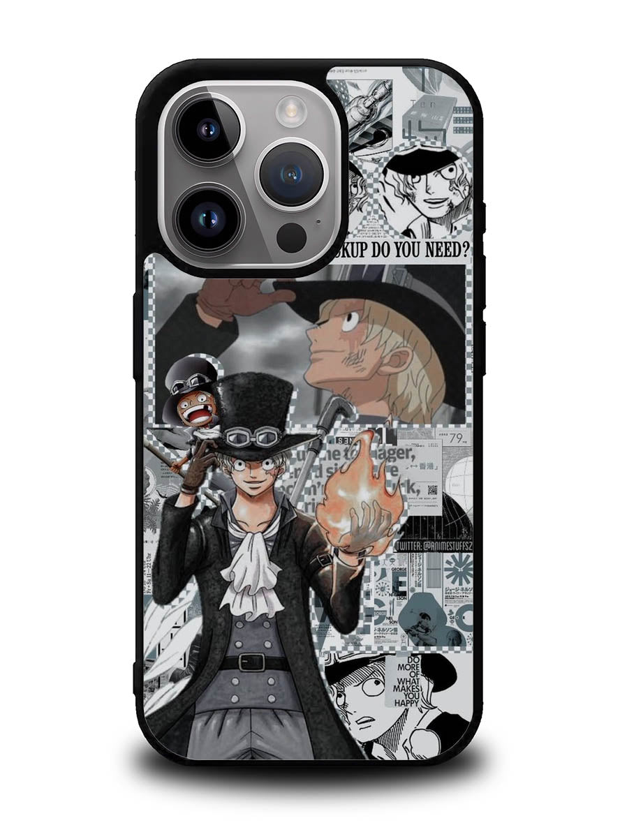 Sabo One Piece iPhone 16 Pro Max Case QC9184
