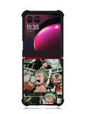 Roronoa Zoro One Piece Motorola Moto Razr Plus 2023 , Moto Razr+ 2023 Case OV9190