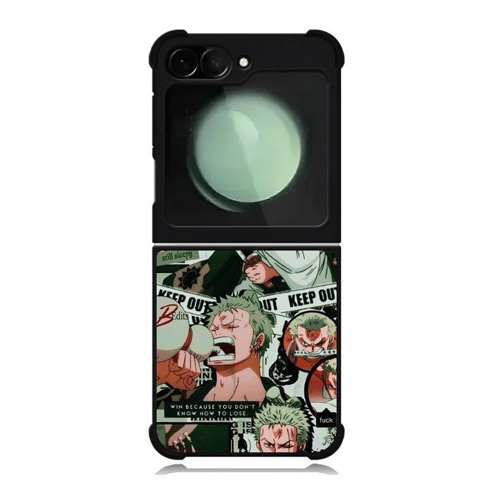 Roronoa Zoro One Piece Samsung Galaxy Z Flip 6 5G 2024 Case OV9190
