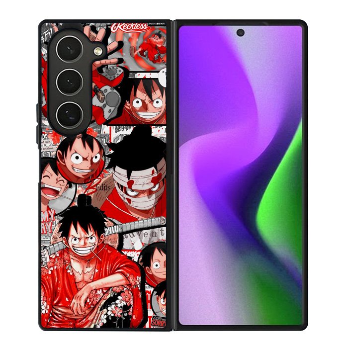 Monkey D Luffy One Piece Samsung Galaxy Z Fold 6 5G 2024 Case OV9189