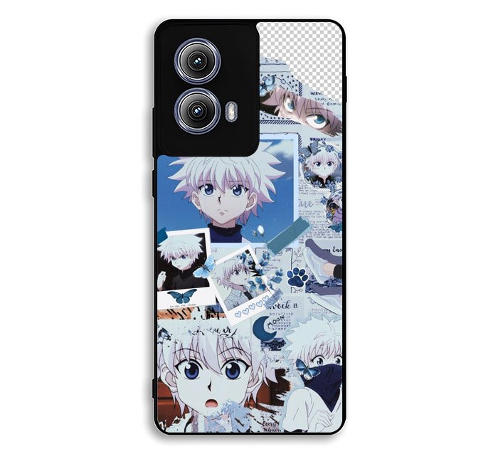 Killua Zoldyck Aesthetic Motorola Moto Edge 2024 Case OV4997