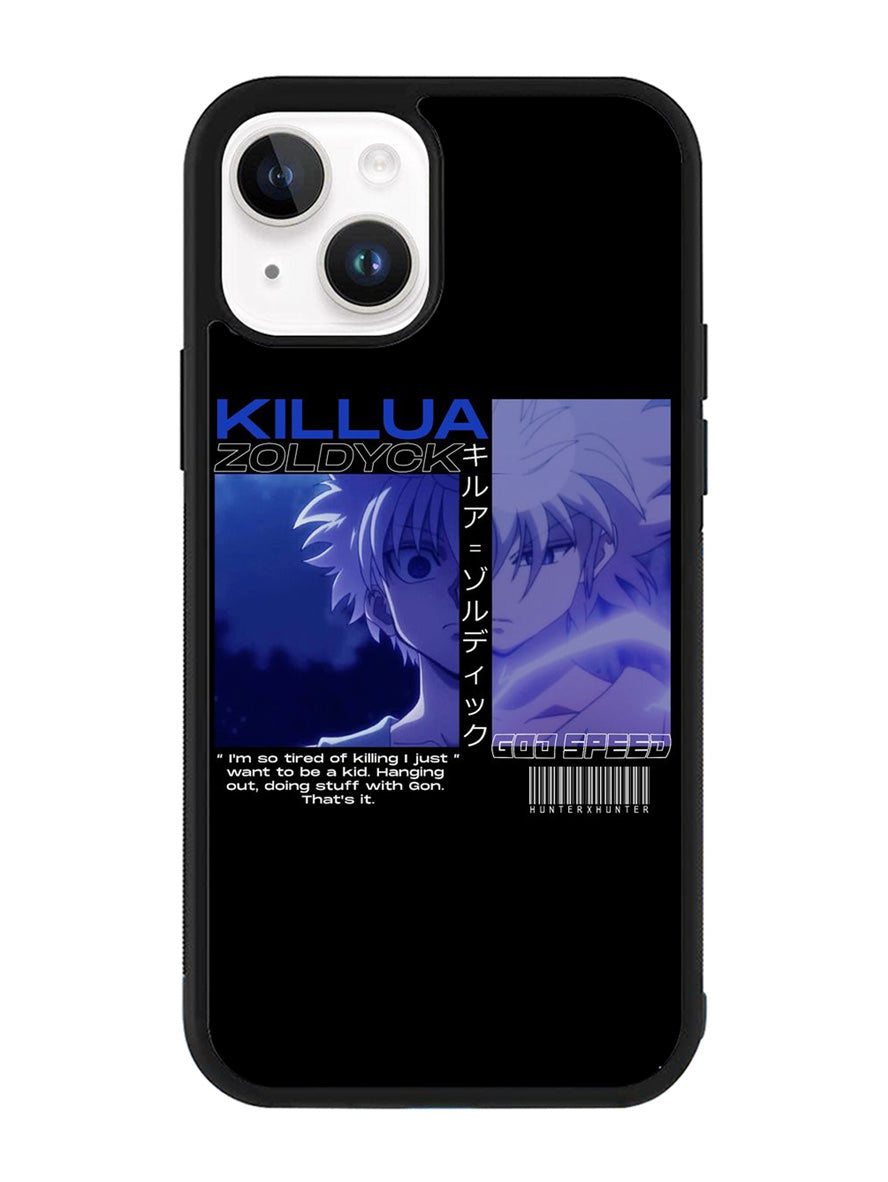 Killua Zoldyck Anime iPhone 14 Case QC9199