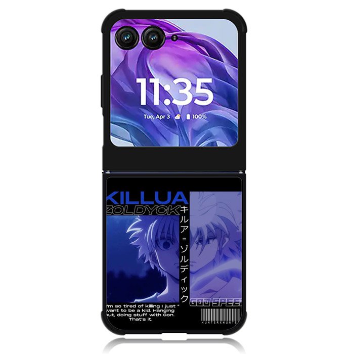 Killua Zoldyck Anime Motorola Moto Razr Plus 2024 , Moto Razr+ 2024 Case OV9199