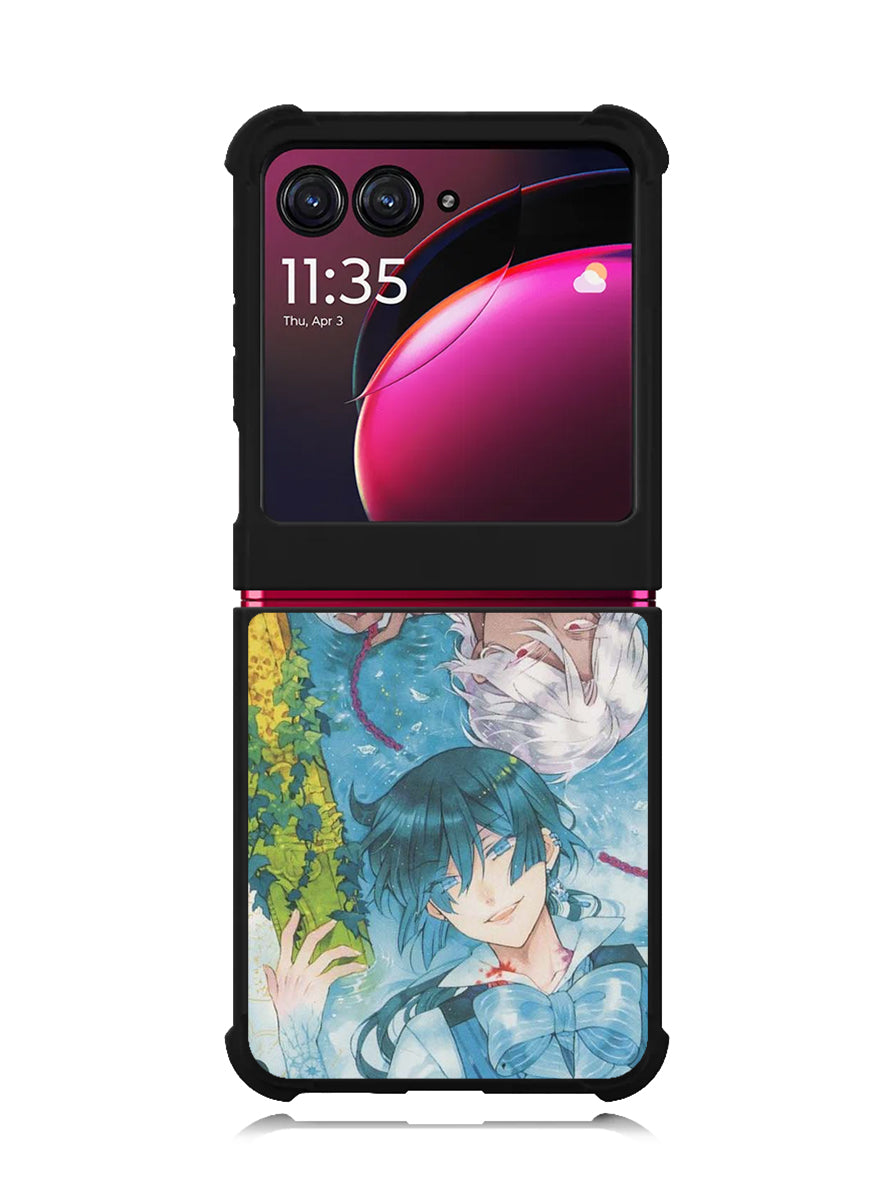 The Case Study of Vanitas Anime Motorola Moto Razr Plus 2023 , Moto Razr+ 2023 Case OV8564