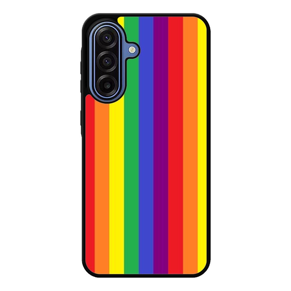 Rainbow Stripes Samsung Galaxy A17 Case OV8573