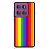Rainbow Stripes Motorola Moto Edge 2025 | Moto Edge 60 Fusion | Moto Edge 60 Pro Case OV8573