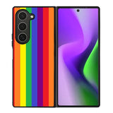 Rainbow Stripes Samsung Galaxy Z Fold 6 5G 2024 Case OV8573