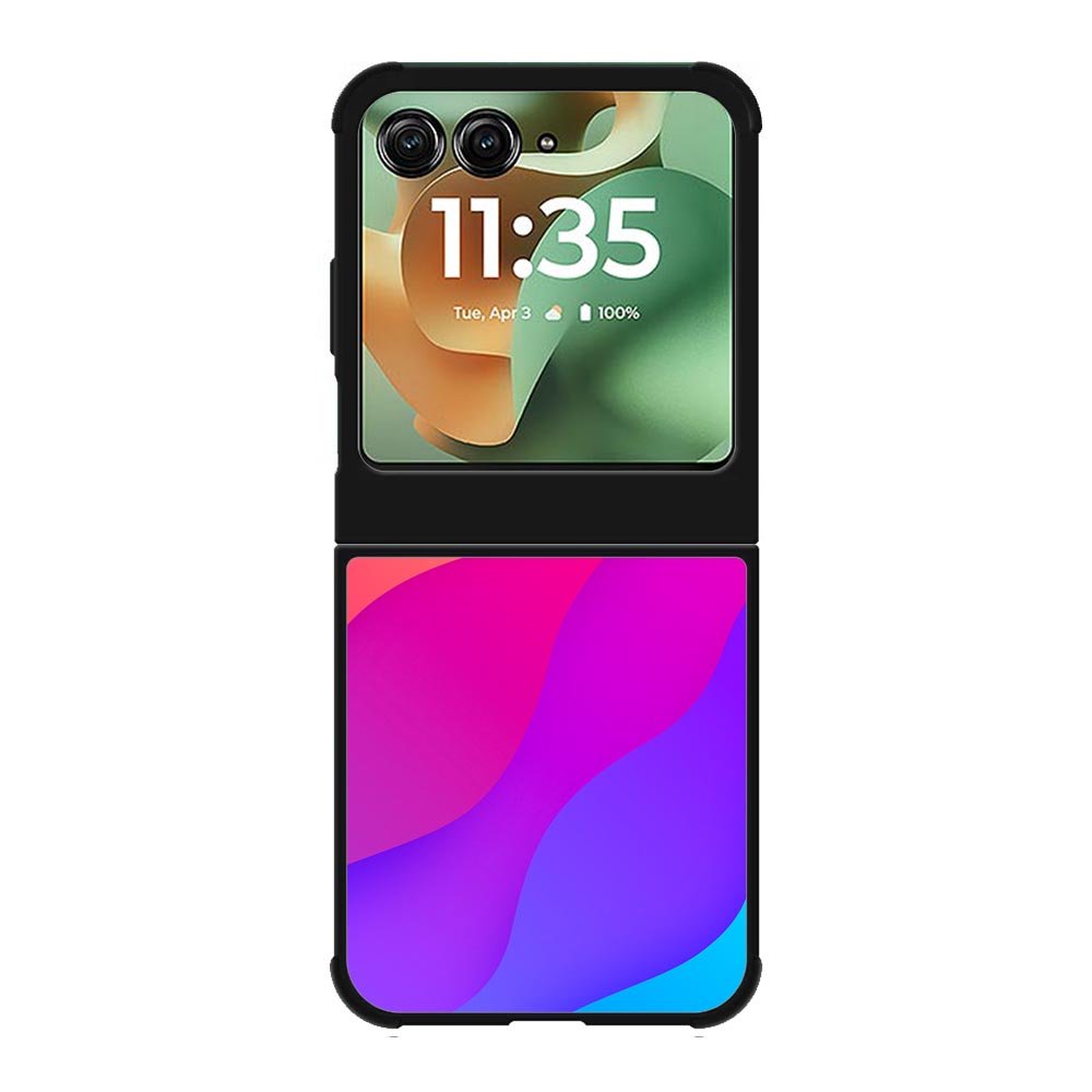 Rainbow Wave Motorola Moto RAZR 2025 Case OV8574
