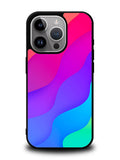 Rainbow Wave iPhone 16 Pro Max Case OV8574