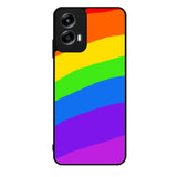 Rainbow Round Motorola Moto G Play 2024 Case OV8575