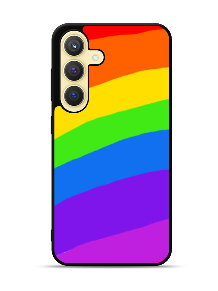 Rainbow Round Samsung Galaxy S25 Plus 5G , Samsung Galaxy S25+ 5G Case OV8575