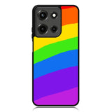 Rainbow Round Motorola Moto G 5G 2025 Case OV8575