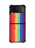 Pride Rainbow Stripes Samsung Galaxy Z Flip 4 5G 2022 Case