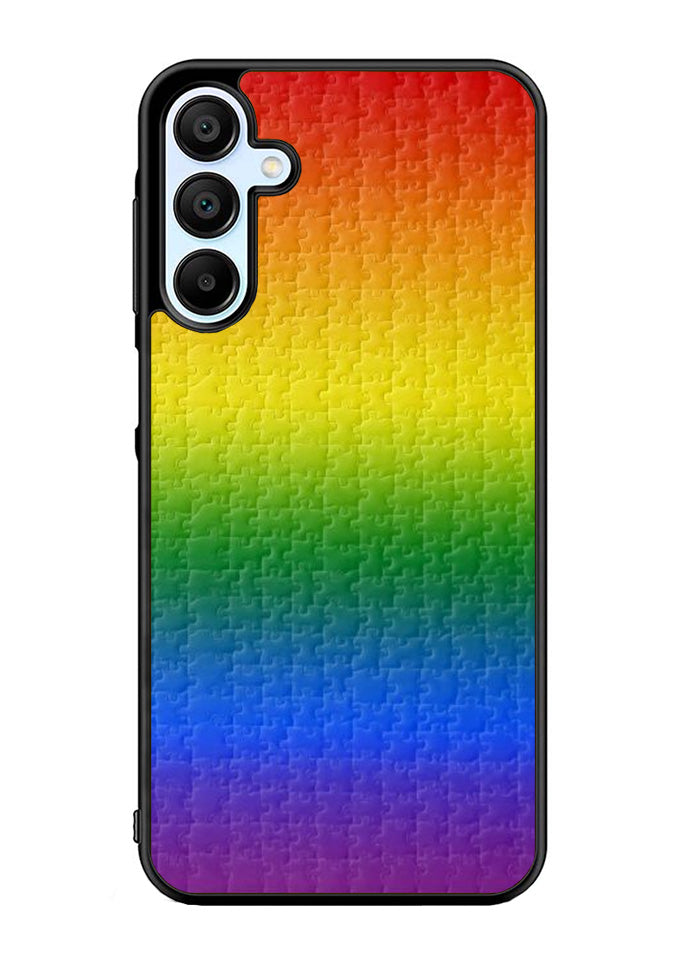 Puzzle Rainbow Samsung Galaxy A15 5G Case OV8577
