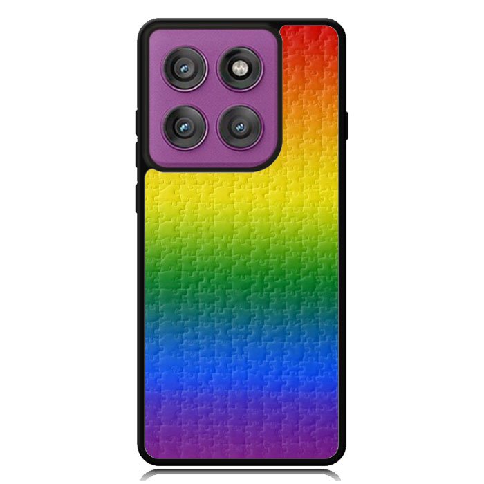 Puzzle Rainbow Motorola Moto Edge 2025 | Moto Edge 60 Fusion | Moto Edge 60 Pro Case OV8577