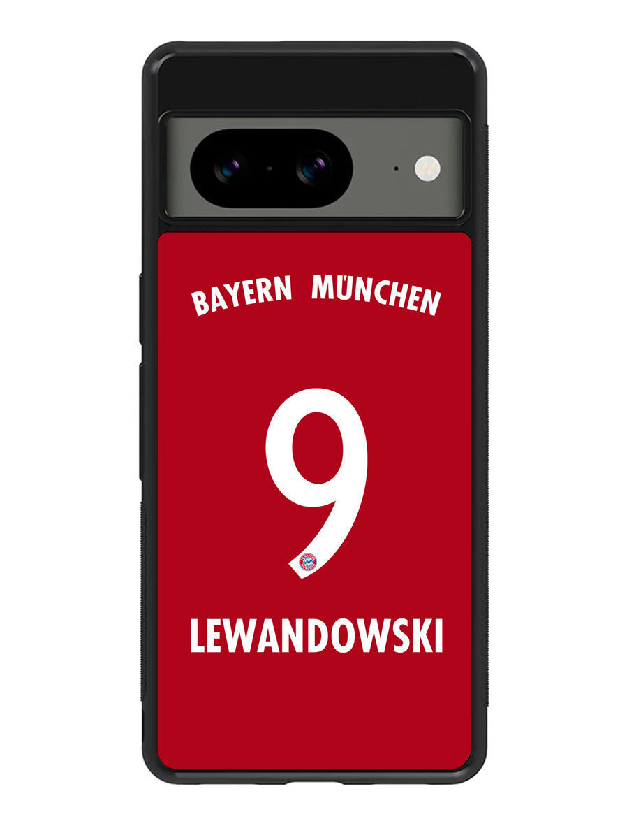 Lewandowski Bayern Munchen Google Pixel 8 Case QC8587