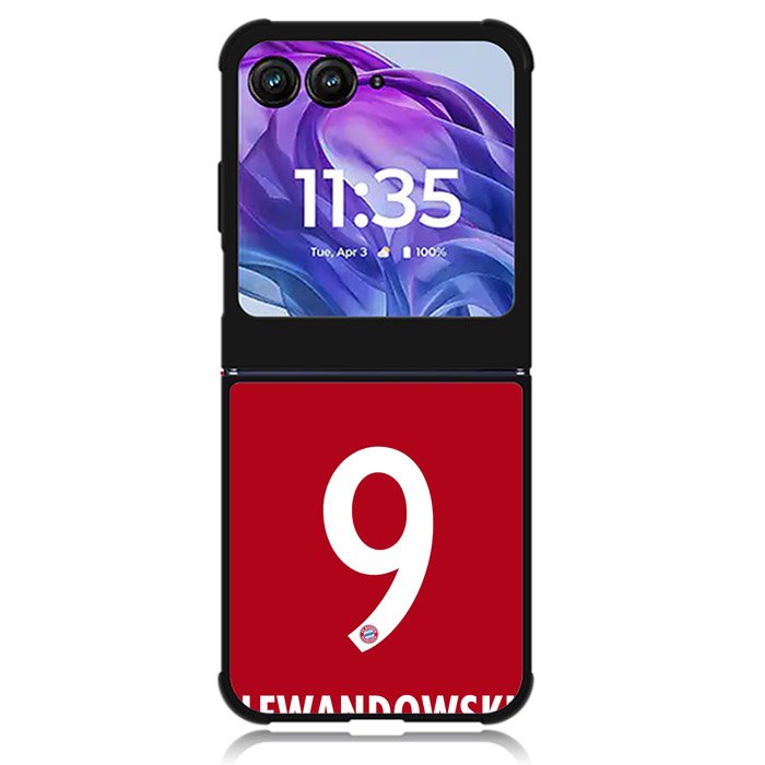 Lewandowski Bayern Munchen Motorola Moto Razr Plus 2024 , Moto Razr+ 2024 Case OV8587