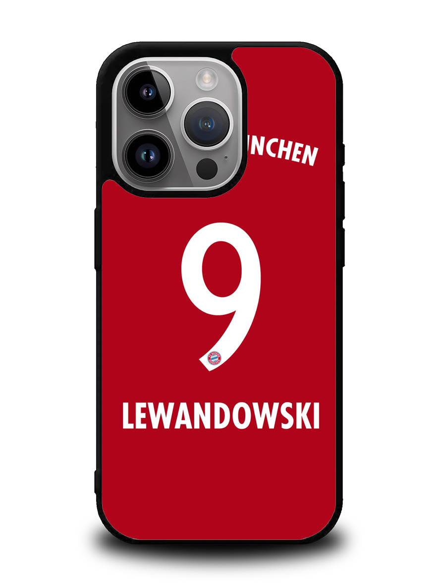 Lewandowski Bayern Munchen iPhone 16 Pro Max Case OV8587