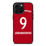 Lewandowski Bayern Munchen iPhone 16 Pro Max Case OV8587