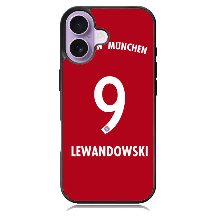 Lewandowski Bayern Munchen iPhone 17 Case OV8587