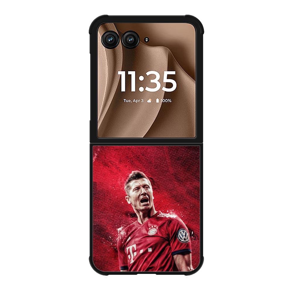 Bayern Munchen Lewandowski Motorola Moto RAZR Plus 2025 Case OV8591