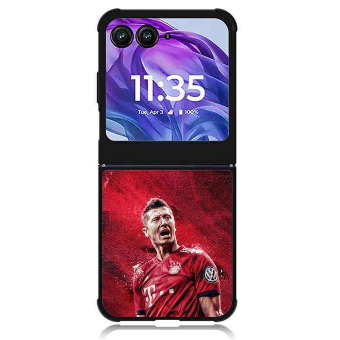 Bayern Munchen Lewandowski Motorola Moto Razr Plus 2024 , Moto Razr+ 2024 Case OV8591