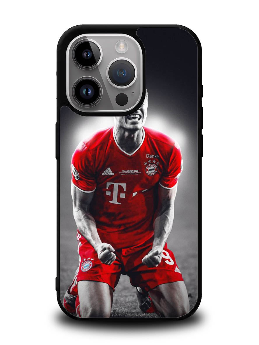 Lewandowski Bayern iPhone 16 Pro Case OV8592