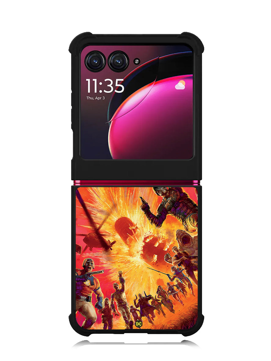 The Suicide Squad Trial by Fire Motorola Moto Razr Plus 2023 , Moto Razr+ 2023 Case OV8598