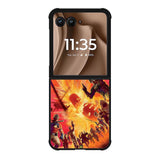 The Suicide Squad Trial by Fire Motorola Moto RAZR Plus 2025 Case OV8598