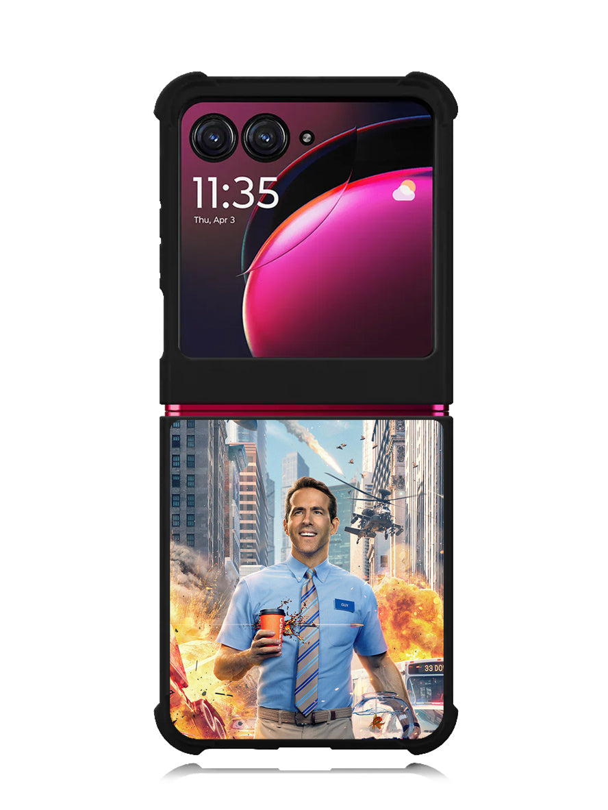 Free Guy 2021 Motorola Moto Razr Plus 2023 , Moto Razr+ 2023 Case OV8605