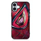 Eye mask Spider-man iPhone 16 Plus Case QC8615