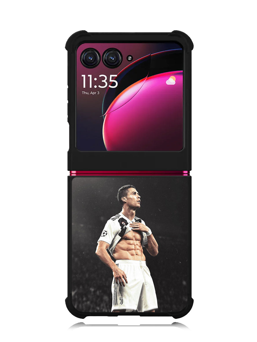 Six Pack Ronaldo Motorola Moto Razr Plus 2023 , Moto Razr+ 2023 Case OV8619