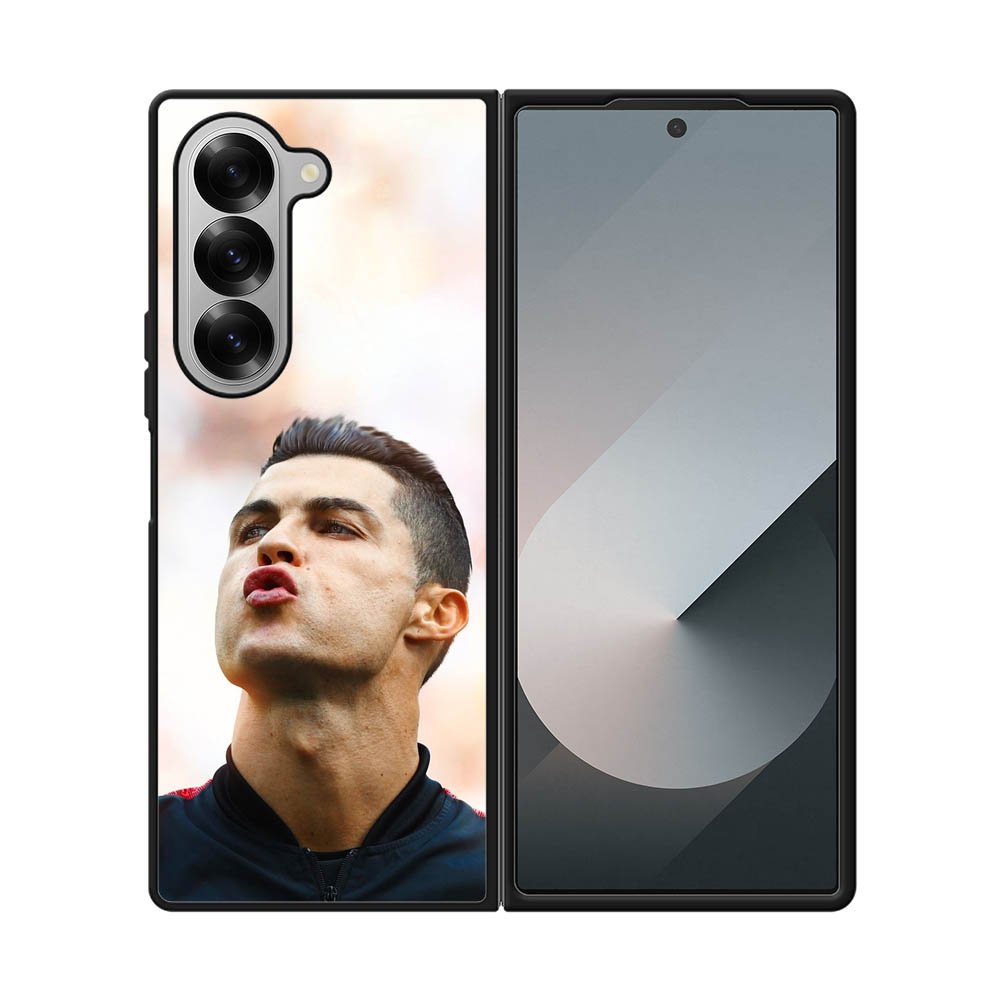 Kiss from Cristiano Ronaldo Samsung Galaxy Z Fold 7 5G Case QC8624