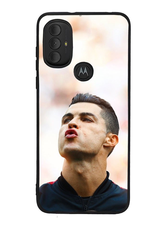 Kiss from Cristiano Ronaldo Motorola Moto G Pure 2021 , Moto G Power 2022 Case OV8624