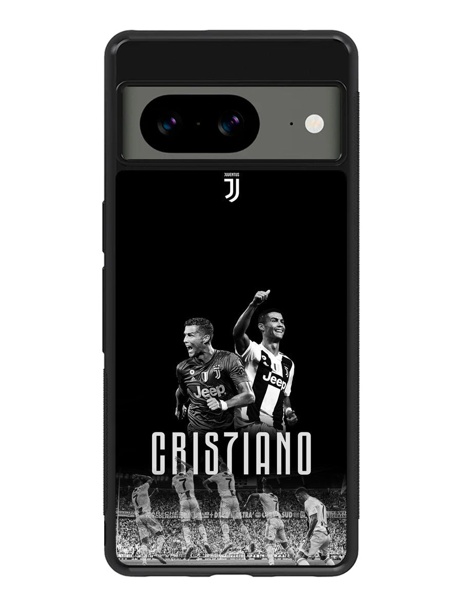 Juventus Cristiano Ronaldo Google Pixel 8A Case QC8626