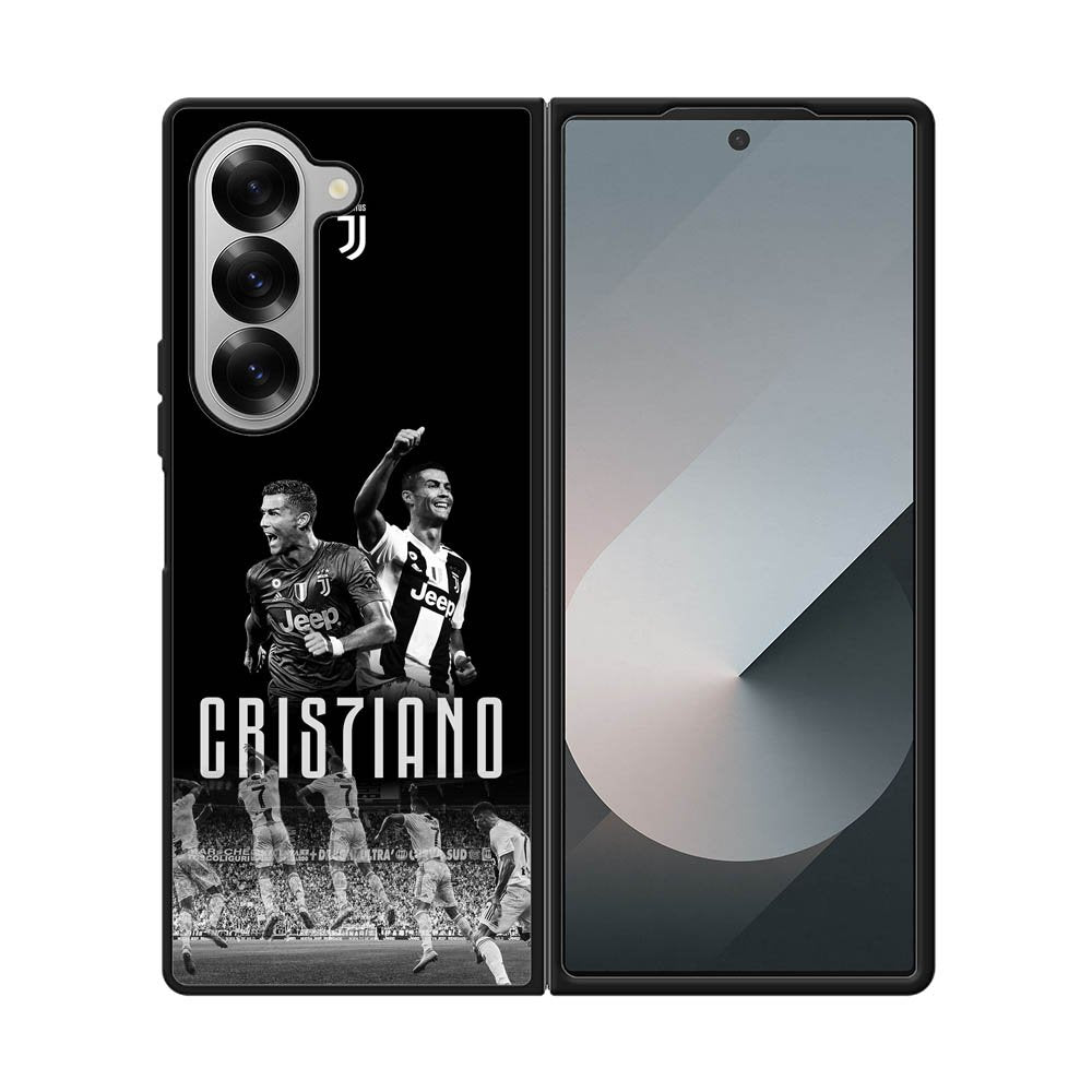 Juventus Cristiano Ronaldo Samsung Galaxy Z Fold 7 5G Case QC8626